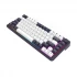Redragon K715 FINKE QMK Hot Swap (Dragon Chant Switch) Black & White Gasket Mounted Mechanical Gaming Keyboard