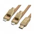 REMAX RC-070th Gplex Series 3 in 1 USB Cable