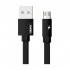 Remax USB Male to Micro USB 1 Meter Black Data Cable # RC-094m Kerolla Series