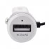 REMAX RCC102 USB Silver Car Charger with 2 in 1 cable