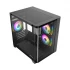 Revenger Air Tank Mini Mid Tower Black (Tempered Glass Window) Micro-ATX Gaming Desktop Case