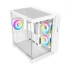 Revenger Air Tank Mini Mid Tower White (Tempered Glass Window) Micro-ATX Gaming Desktop Case