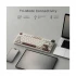Royal Kludge N80 Low-Profile RGB Hot Swap (Brown Switch) Rosy Cloud (Dune Red) Mechanical Gaming Keyboard
