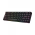 Royal Kludge RK G68 Tri Mode RGB Hot Swap Brown Switch Black Mechanical Gaming Keyboard