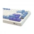 Royal Kludge RK M75 Tri Mode RGB Hot Swap (Silver Switch) Taro Milk Mechanical Gaming Keyboard