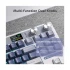 Royal Kludge RK M87 Tri Mode RGB Hot Swap (Cream Switch) Ocean Blue Mechanical Gaming Keyboard