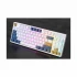 Royal Kludge RK89 Bluetooth, USB White (Red Switch) Mechanical Gaming Keyboard