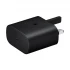 Samsung 25W USB-C Black Charger / Charging Adapter (3 Pin, UK) #TA800 / EP-TA800NBEG