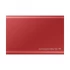 Samsung T7 1TB USB 3.2 Gen 2 Type-C METAllic Red External SSD #MU-PC1T0R / MU-PC1T0R/AM / MU-PC1T0R/WW (3 Year)