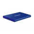 Samsung T7 500GB USB 3.2 Gen 2 Type-C Blue Portable External SSD #MU-PC500H (3 Year)