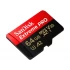 Sandisk Extreme Pro 64GB MicroSDXC UHS-I U3 Class 10 V30 A2 Memory Card with Adapter #SDSQXCU-064G-GN6MA