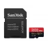 Sandisk Extreme Pro 64GB MicroSDXC UHS-I U3 Class 10 V30 A2 Memory Card with Adapter #SDSQXCU-064G-GN6MA