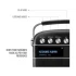 Saregama Carvaan 2.0 (WiFi) - Hindi - (5000 Song, Radio, Bluetooth, Aux, USB) Classic Black Portable Music Player (No Warranty)