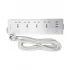 SOLITINE Solitine S2P-4-5M-U Power Strip