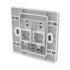 Systimax Cat-6 M12CFS Face Plate Price in Bangladesh