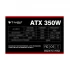 T-WOLF 350W ATX Black Power Supply with Power Cable