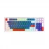 T-wolf TF610 Blue & White Wired Keyboard & Mouse Gaming Combo