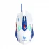 T-wolf TF610 White & Blue Wired Keyboard & Mouse Gaming Combo