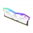 Team T-Force Delta RGB 8GB DDR5 6000MHz White Heatsink Gaming Desktop RAM #FF4D516G6000HC38ADC01