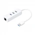 Tp-link TP-Link UE330 V4 USB Male to Tri & LAN Female Cable / Converter / HUB in BD