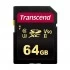 Transcend 700S 64GB SDXC/SDHC Class 10 UHS-II U3, V90 Memory Card #TS64GSDC700S