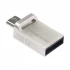 Transcend JetFlash 880 32GB Silver OTG Pen Drive (TS32GJF880S)