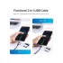 Ugreen 30875 USB Male to Micro USB & Type-C USB Cable