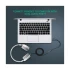 Ugreen AV140 (20898) Dual 3.5mm (TRS) Male to 3.5mm (TRRS) Female, 0.25 Meter, Black Audio Splitter Cable #20898