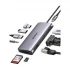 UGREEN Ugreen CM179 Type-C Male to Tri USB 3.0, HDMI, VGA, RJ45, TF, SF, SD, Audio Female Type-C Converter