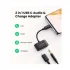 Ugreen CM193 Type-C Male to 3.5mm Audio + Type-C Female Type-C Converter