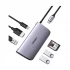 Ugreen CM212 Type-C Male to Dual USB 3.0, SD, TF, HDMI, & LAN Female Type-C Converter in BD
