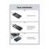 Ugreen CM471 (30725) 2.5 inch USB 3.0 Black Hard Drive Enclosure #30725