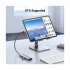 Ugreen CM511 (15596) Type-C Male to HDMI, Tri USB & Type-C Female Gray Multiport Converter #15596