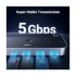 Ugreen CM662 Dual USB Male to Tri 3.0 & Type-C Female Cable / Converter / HUB Price in Bangladesh
