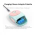 Ugreen FUN+ MU102 (15722) Pink Dual-Mode Silent Bluetooth Mouse #15722