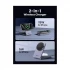 Ugreen MagFlow W706 (45023) 20W Qi2 2-in-1 Grey Magnetic Wireless Charger with Stand #45023