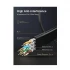 Ugreen NW106 (11264) Cat-7 U/FTP 8 Meter Black Network Cable # 11264, Flat Patch Cord