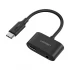 Ugreen CM193 Type-C Male to 3.5mm Audio + Female Type-C Converter