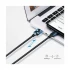Ugreen US287 (60118) USB Male to Type-C, 2 Meter, Black Charging & Data Cable # 60118