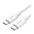 Ugreen 60519 USB Type-C Male to Male White Cable # 60519