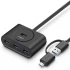 Ugreen CR113 USB & Type-C Male to Quad Female USB HUB