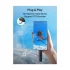 Ugreen 80191 USB Type-C & Male to SD/Micro SD/MMC Micro/RS MMC Card Reader in BD
