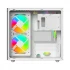 Value Top V900W Mini Tower Micro-ATX White Gaming Desktop Casing (with 3 ARGB Fan)
