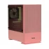 Value Top VT-B701-P Mini Tower Micro-ATX (Tempered Glass Side Window) Pink Gaming Desktop Casing