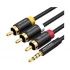 Vention VAB-R07-B200 3.5mm Male to 3 RCA Audio Cable