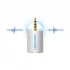 Vention BDAW0 4 Pole (TRRS) 3.5mm Male to Dual Female Silver Audio Splitter