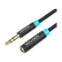 Vention VAB-B06-B300-M 3.5mm Male to Female Audio Cable Price in Bangladesh