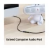 Vention VAB-B06-B500-M 3.5mm Male to Female Audio Cable Price in Bangladesh