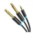 Vention BACBI 3.5mm Male to Dual 6.35mm Cable / Converter / HUB
