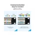 Vention KGAB0 Cat-6 24 Port Keystone Patch Panel #KGAB0